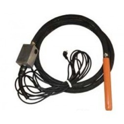 A deep vibrator with a built-in electric motor. IVAI-50 with PE (sleeve 5 m. (8 m.) 220 (1 phase)/50