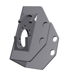 581400151100 Bracket SV04 BF DN15-100/1-4 304 POL.FOR PROX.SWITCH M12x1