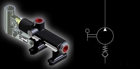 مضخة هيدروليكية يدوية بمو 50 (م 50) - 50 سم 3