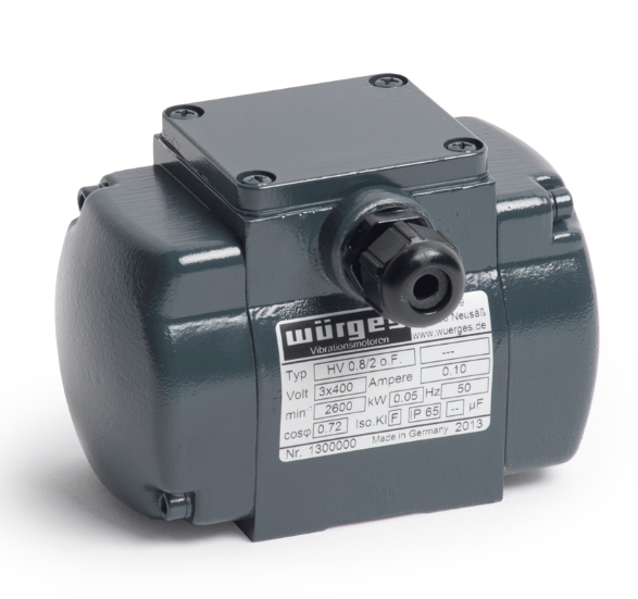 Vibrator pad HV 0.8/2 o.F. 82 070 3000ob/min, 3 ~ 400V 0.40kN 0.050kW 2.2kg