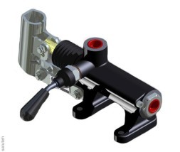 مضخة يدوية هيدروليكية مع صمام التفريغ (القاعدة. مغلق) بمو 50 (م 50) - 50 سم 3