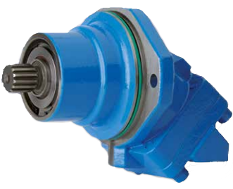 Гидромотор Hydraulic motor MSI-63-B-W1-L0-M1-00-SV, 5000/5500ot/min, 1 Nm/Bar, 400/450Bar, in /out SAE 3/4&amp;quot;