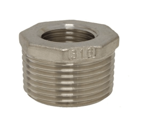 محول ريدوزيرست إركك 3/4&amp;quot;- 1/2 &amp;quot;(دين 2999) ، إديلستال 1.4408