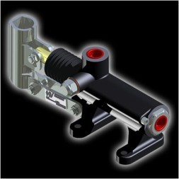 مضخة يدوية هيدروليكية مع صمام أمان بمو 50 (بي إم 50) - 50 سم 3