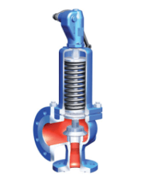Safety valve ARI-SAFE 25.912 DN65/100 PN40 Pcr=XX, EN-JS1049 Tmax=+300oC flange