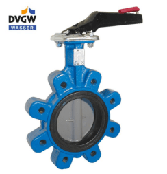 Затвор дисковый-WM, LUG DN50, PN16, Baulänge EN558-20, GGG-40/EPDM/Edelstahl 1.4408, ISO 5211