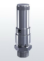 Предохранительный клапан р/р 1.4408(нерж. сталь) Тмакс=+225oC PN50 Руст=0,2-50,0bar (DN8, 410-sGK-8-m/-8/-FKM-VI-1.5bar)