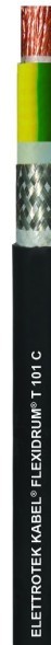 Кабели для моторов и сервокабели Elettrotek Kabel FLEXIDRUM T 101 C
