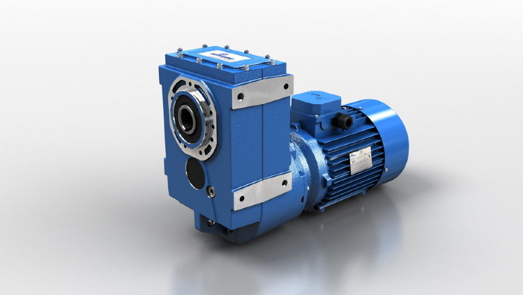 S050 Cylindrical mounted gear motor Motovario S050-8,63