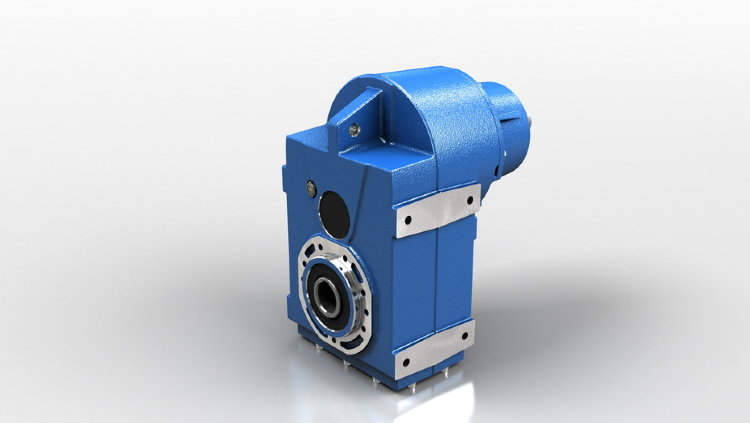 S050 Cylindrical mounted gear motor Motovario S050-8,63