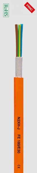 هلوكابل ان 2 اكس اتش-في 180 /اي 30 كابلات كهرباء