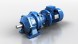 HA52 Cylindrical gear motor Motovario HA52-61,87-0,55/1400 i=61.87 n2=22.6 M2=223 sf=1.3