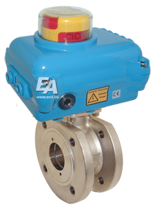 Compact ball valve DN25, PN64 stainless steel. 1.4408 steel/PTFE-FKM/NBR