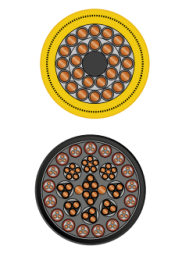 كوندوكتيكس كرين وكابلات المصعد-وامبفلر رب /رب-د