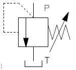 صمام الأمان ، ع=ز1 /4 "ر=3/8" ، 100 لتر /دقيقة ، 15....350 بار ، بماكس 500 بار ، نبر
