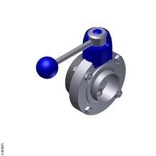 560400651100  Дисковый клапан SV04 ZF DN 65 304 BL. HB04 VMQ