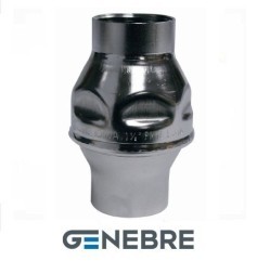 Genebre non-return spring valve (Cronax), PN16, 1.4308 /1.4308 /Viton, external thread