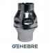 Genebre non-return spring valve (Cronax), PN16, 1.4308 /1.4308 /Viton, external thread