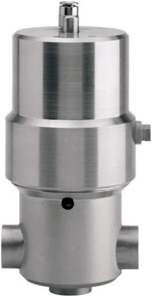 Valve with pneumatic actuator Alfa Laval LKAP Tmax series=+130oC