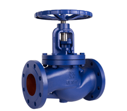 Shut-off valve stuffing box 315-16, PN16, housing - GJL-250 (GG25), valve - AISI420, seal - AISI420, F/F, steering wheel