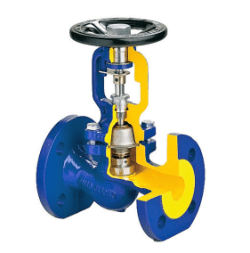 Вентиль запорный сильфонный Zetkama zBEL 234С-D-01 PN25 GGG40.3 /1.4021 /1.4021, Тмакс=+350оС (PN 25, DN 125, 234 c-125-d01 125)