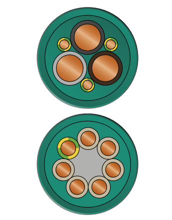كوندوكتيكس كرين وكابلات المصعد-وامبفلر غم-رف