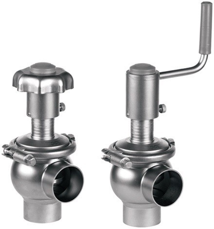 VALVE UNIQUE SSV DIN-25 200 WELD MANUAL 0.8/BLASTED EPDM