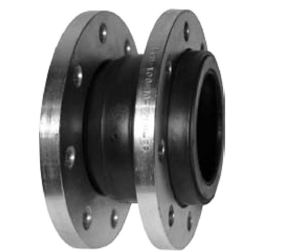 Anti-vibration compensator 500-10, DN080, PN10, housing - EPDM+Nylon, flange - galvanized carbon steel, F/F