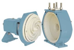 Sivag ZGE series centrifugal pumps made of plastic