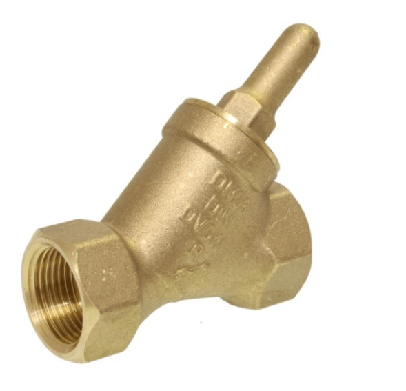 Check valve Rückschlagventil 1&amp;quot;, PN16, Messing/PTFE, Schrägsitz
