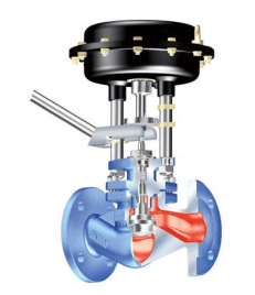 Slurry valve 35.415 ARI-STEVI BBD PN40, 1.0619+N with pneumatic actuator flanged (DN25)