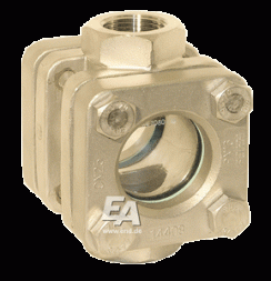 3/4 " البصر الزجاج ، غ 25 ، ين 16 ، ديكلشيب: ناترونكالكلاس دين 8902