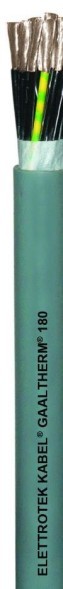 ارتفاع درجة الحرارة كابل إليتروتيك كابل غالثيرم 180
