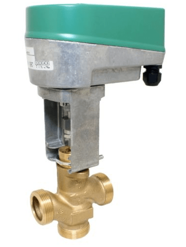 Регулирующий клапан 3-ход, DN32, вн.р. G2&amp;quot;, Rg/Metall-EPDM, PN16, 24V AC/DC, Kvs=16m³/h