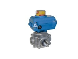 صمام الكرة-زد ، دن 100 ، مع محرك ن 38 إد./بتفل-الموضوع ، 230 فولت 50 هرتز ، الوقت. سراب..24