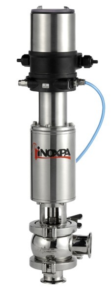 Seat valve NLR S DIN AISI 316L EPDM air/spring NZ