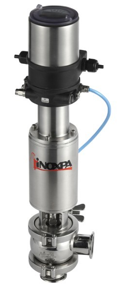 Seat valve NLR S DIN AISI 316L EPDM air/spring NZ