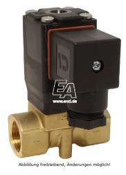 Solenoid valve 2/2-stroke , G3/4&quot;, Ms/HNBR, 24VDC 0-10bar, with control, Tmax.=+ 150°C