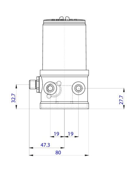 Control head for decentralized automation of direct-flow valves ELEMENT (227441)