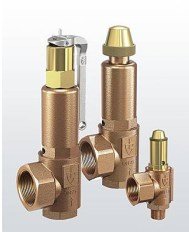 Предохранительный клапан р/р СС499К(красная латунь) Тмакс=+225oC PN50 Руст=0,5-50,0bar (DN32, 40х50, 851-bHK-32-f/f-40/50-EPDM XXbar)