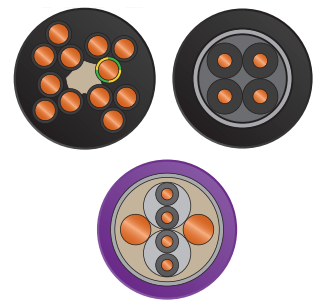 كوندوكتيكس كرين وكابلات المصعد-وامبفلر كسب /كسب-د