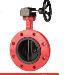 Shutter rotary disc shutter 201-040-16, DN040, PN16, GG25 /AISI304 /EPDM, M/F, handle, 9x9 square