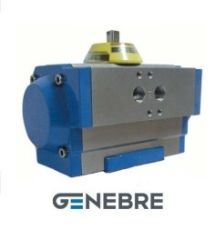 Pneumatic drive GENEBRE 5800 162, GNP-513, double-acting, F10/12, coupling 27x27mm