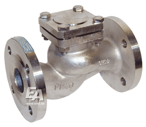Non-return valve DN65, PN16 stainless steel. steel 1.4408