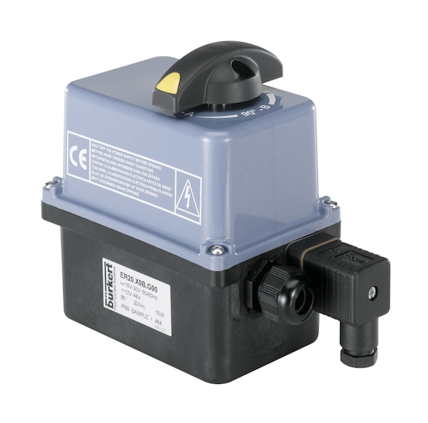 Rotating electric drive for shut-off (on/off) and control valves (225197)