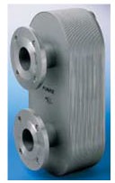 فونك أبل صنع من النحاس لوحة مبادل حراري