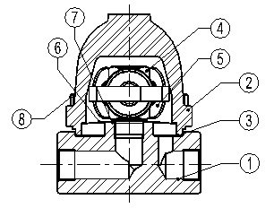 The condensate trap is thermostatic (with the function of removing air from steam. systems) type TH35/2, TH35/3, TH (1&quot; TH35/2 r/r P250GH dP=22 2-capsule)