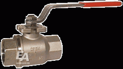 Compact ball valve DN32, PN16/40 stainless steel. steel 1.4408-01/PTFE-FKM
