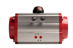 Pneumatic valve actuator 930-DA-0308, 308Nm, double-acting DA, F07/F10, coupling 22x22mm