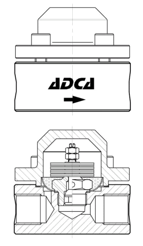 متعلق بنظام المعدنين المكثفات فخ بم20 ثانية (15 بم20 ثانية ص /ص ش. الصلب دب=17)